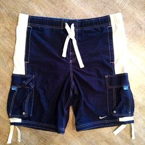Vtg Style Nike Mens Board Shorts Sz Medium